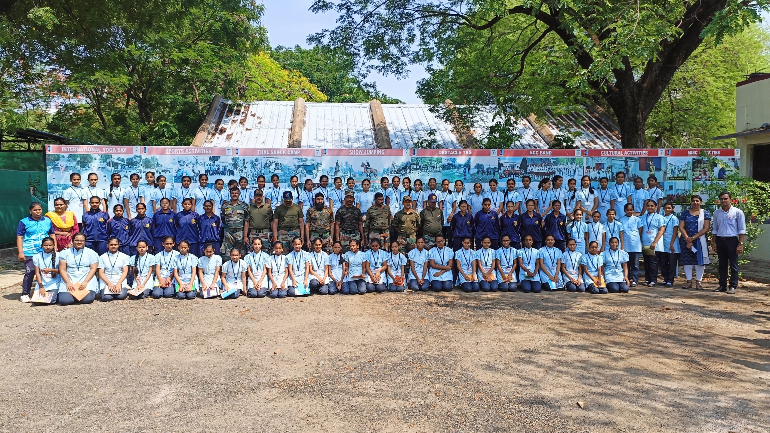 Field trip to NCC Battalion Kalaburagi