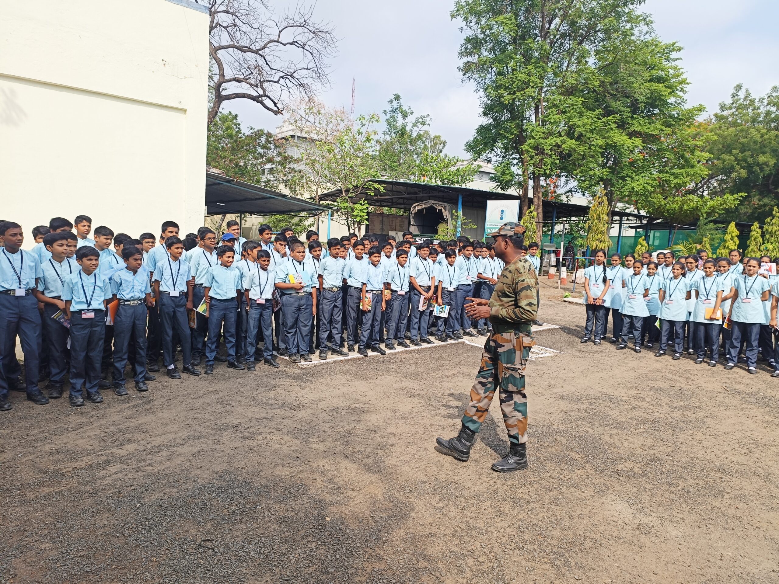 Field trip to NCC Battalion Kalaburagi — photo 13