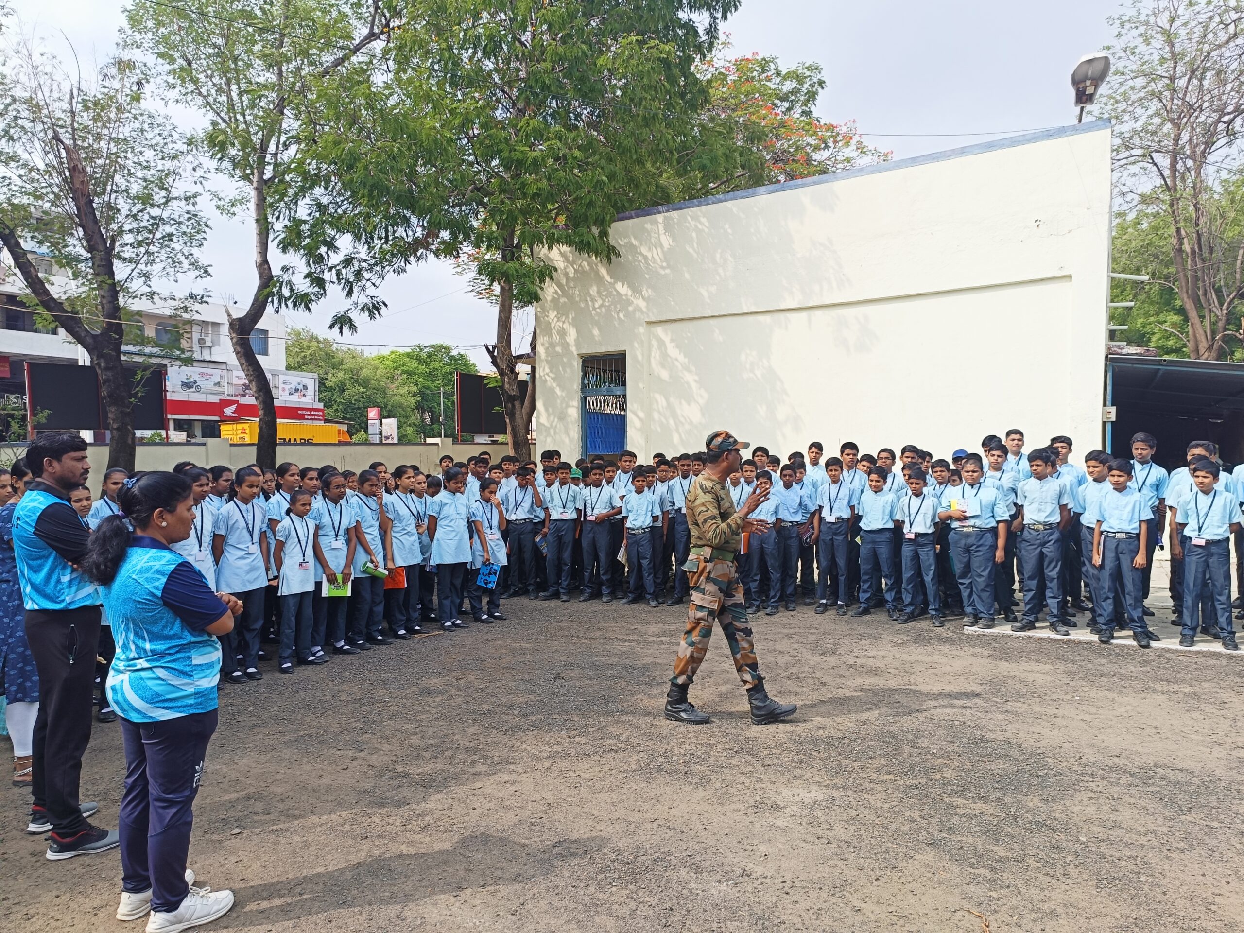 Field trip to NCC Battalion Kalaburagi — photo 17