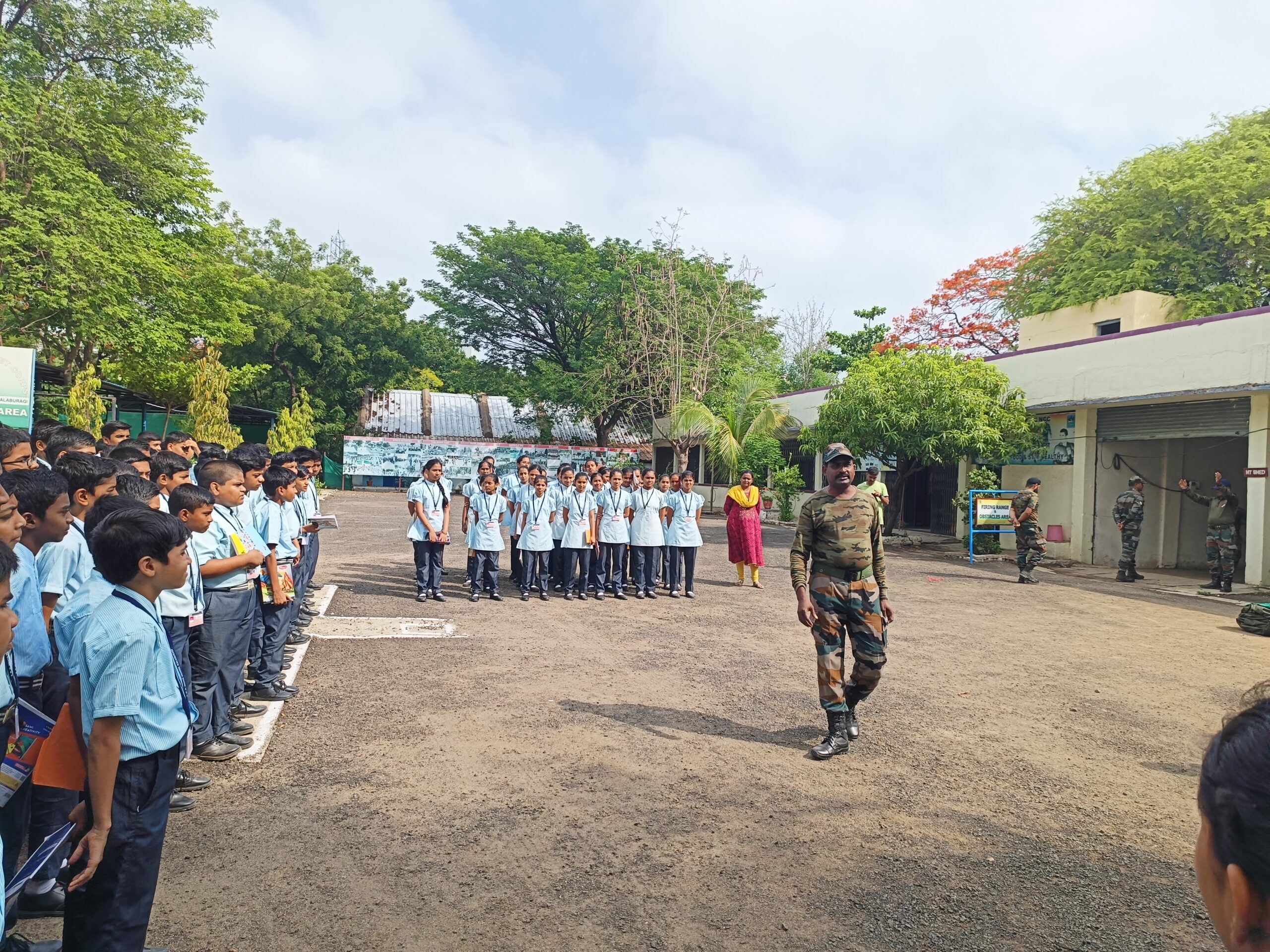 Field trip to NCC Battalion Kalaburagi — photo 15