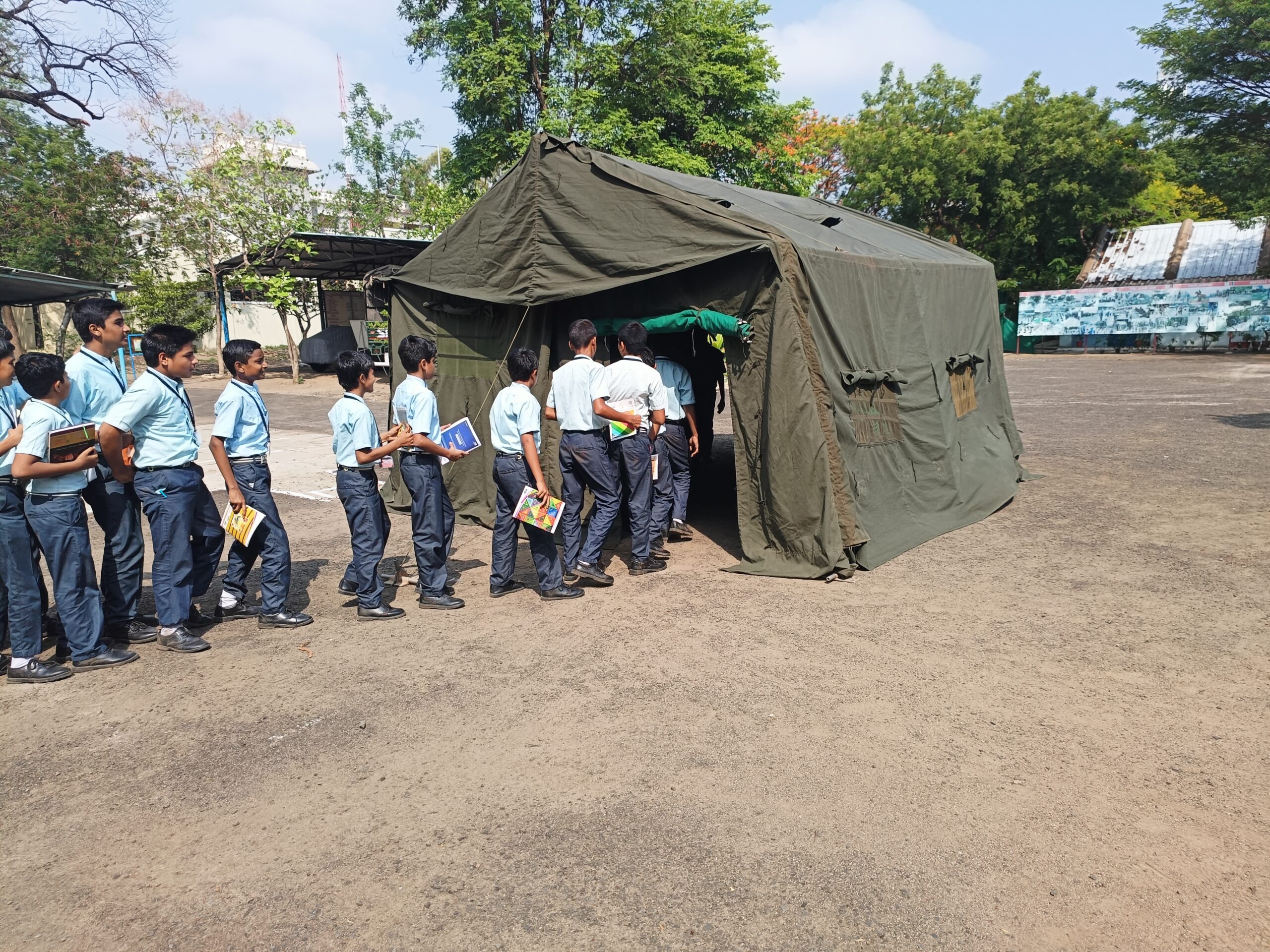 Field trip to NCC Battalion Kalaburagi — photo 12
