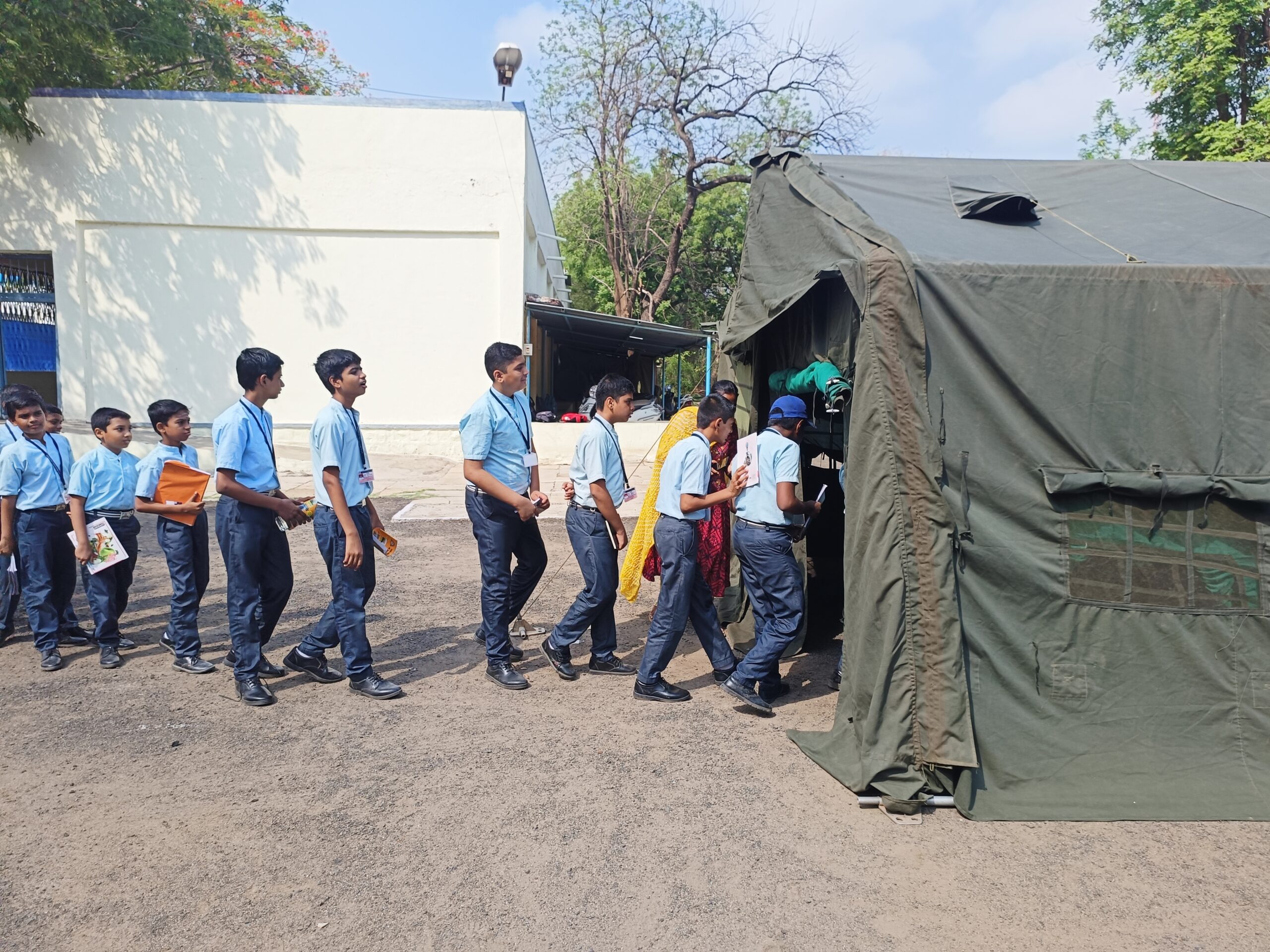 Field trip to NCC Battalion Kalaburagi — photo 19