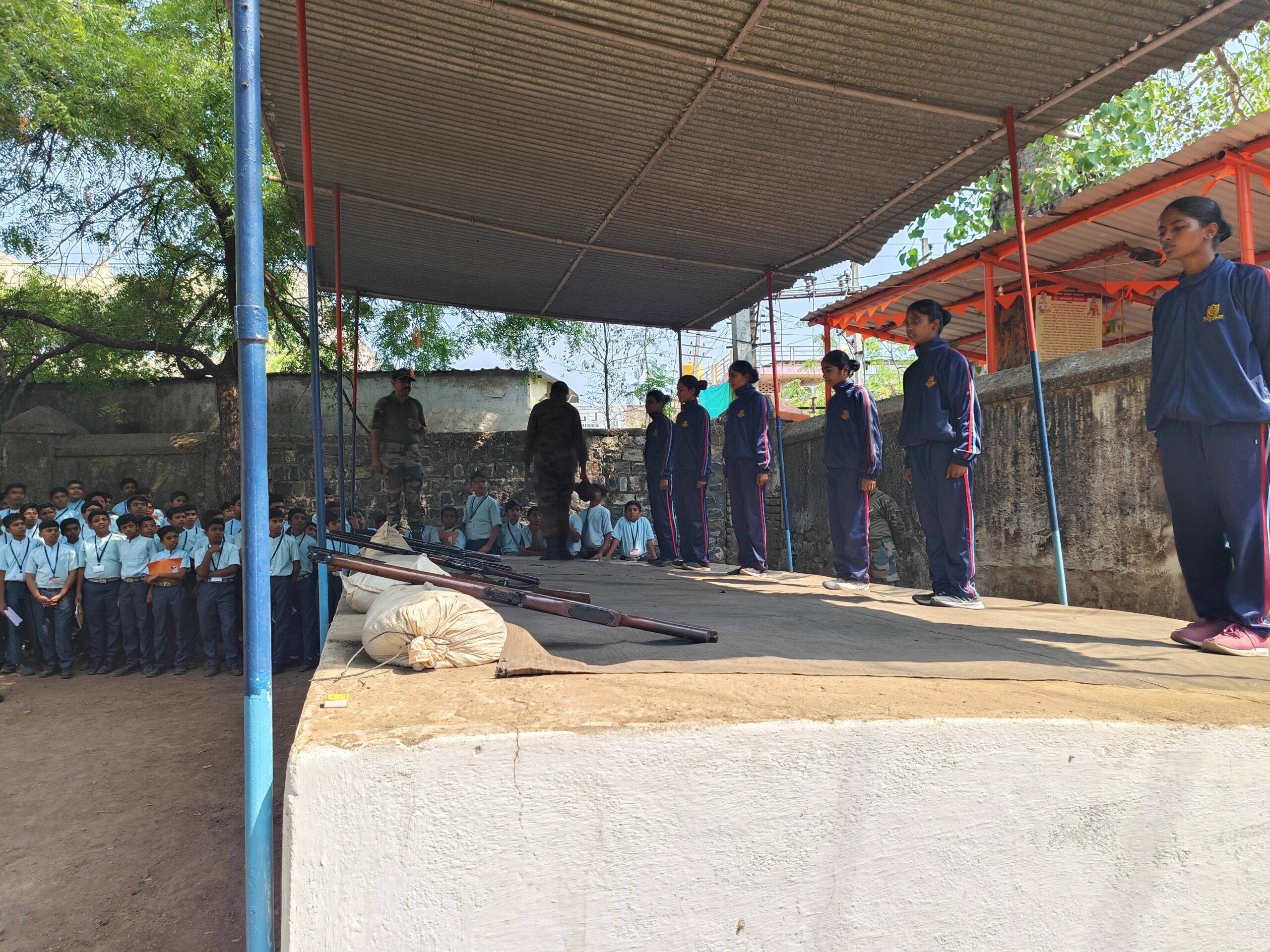 Field trip to NCC Battalion Kalaburagi — photo 11